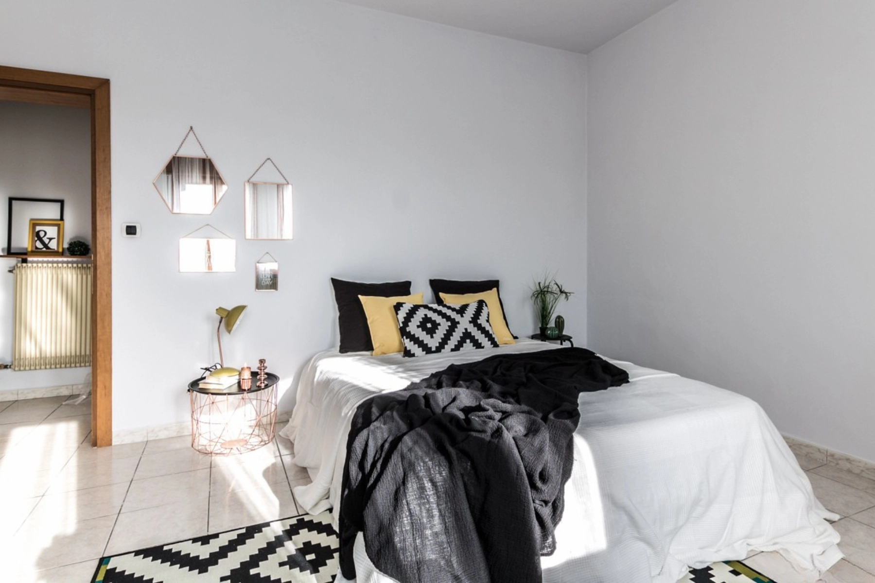 Camera dopo allestimento home staging